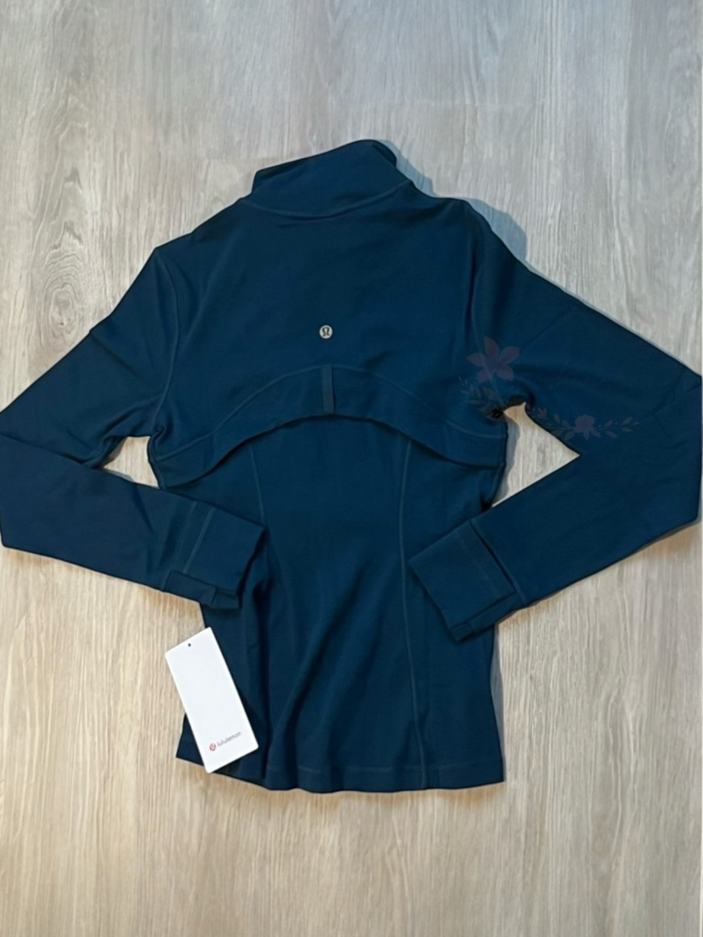 Lululemon Define Jacket Nulu Indochine Blue Gold Zipper Full Zip NWT 6 - Picture 4 of 6